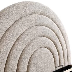 Archer Taupe Boucle Ottoman Storage Bed 25 Archer Taupe Boucle Ottoman Storage Bed -The Furniture Shop JAH 09 TAUPEBOUCLE detail2