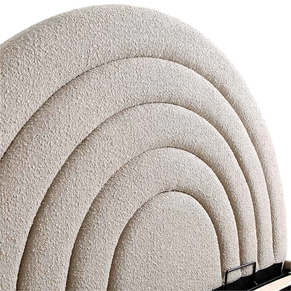 Archer Taupe Boucle Ottoman Storage Bed 13 Archer Taupe Boucle Ottoman Storage Bed - Image 11