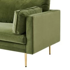 Pelham Moss Green Velvet Fabric Armchair -The Furniture Shop LVSF 386 GREENVEL 1ST detail1
