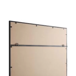 Chardwell Full Length Industrial Metal Window Mirror 180 X 100 Cm, Black -The Furniture Shop MIRR 005 BLACK detail3