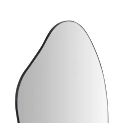 Pavia Irregular Shaped Extra Large Full Length Mirror 160 X 115 Cm, Black -The Furniture Shop MIRR 102 BLACK detail1