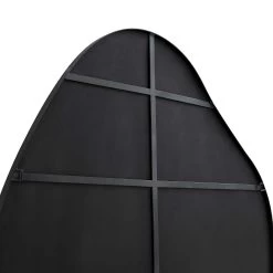 Pavia Irregular Shaped Extra Large Full Length Mirror 160 X 115 Cm, Black -The Furniture Shop MIRR 102 BLACK detail3