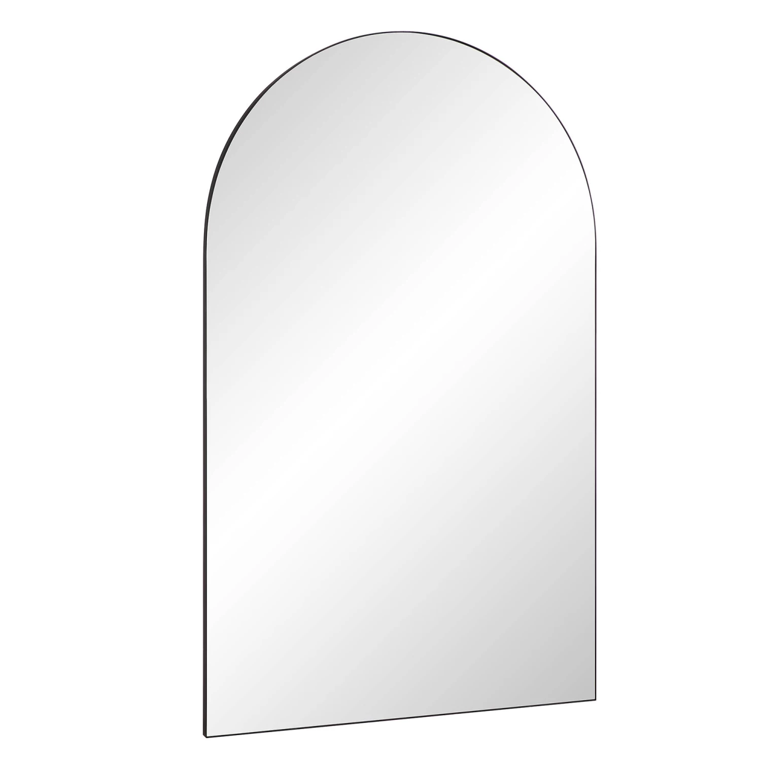 Eden Arched Full Length Metal Frame Mirror 180 X 110 Cm, Black 7 Eden Arched Full Length Metal Frame Mirror 180 X 110 Cm, Black - Image 5