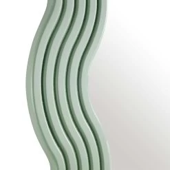 Venus Full Length Wave Mirror 180 X 100 Cm, Sage Green 18 Venus Full Length Wave Mirror 180 X 100 Cm, Sage Green -The Furniture Shop MIRR 162 SAGE detail3