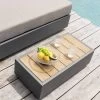 Jardin Aluminium Outdoor Side Table, Granite -The Furniture Shop OD ALU1 GRANITE STB scene1