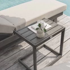 Montrose Aluminium Outdoor Sun Lounger Set, Brushed Silver Oak -The Furniture Shop OD ALU2 WGREY STB main b0b4f0c4 c5d9 43e3 b5d7 9b9ec25a50f8