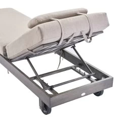 Montrose Aluminium Outdoor Sun Lounger Set, Brushed Silver Oak -The Furniture Shop OD ALU2 WGREY SUNLG detail2 05830ca8 3b41 4f20 8b3a 6d670d6cd2ee