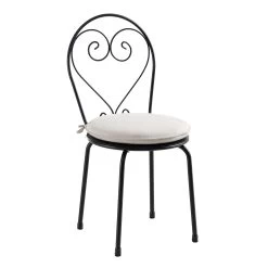 Haymes Metal Indoor And Outdoor Bistro Set -The Furniture Shop OD BISTR 1067 BEIGE detail1