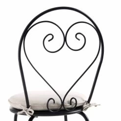 Haymes Metal Indoor And Outdoor Bistro Set -The Furniture Shop OD BISTR 1067 BEIGE detail4