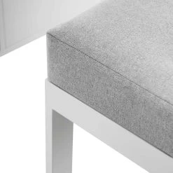 Albany Aluminium Large Corner Casual Dining Set With Rising Table, White -The Furniture Shop OD DINE 1045 WHITE detail4