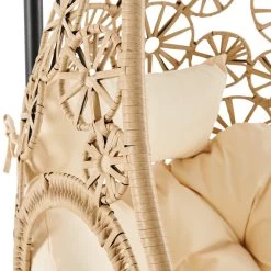 Daisy Floral Pattern Indoor Outdoor Hanging Chair -The Furniture Shop OD HC 013 detail3