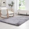 Silver Tufted Shaggy Rug 200 X 290 Cm 2 Silver Tufted Shaggy Rug 200 X 290 Cm -The Furniture Shop RG Y02 SILVER main 5fe8c382 94ec 436e a187 a55483ae55d2