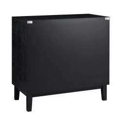 Bianca Chip Carved 3 Drawer Chest, Antique Bronze & Black 24 Bianca Chip Carved 3 Drawer Chest, Antique Bronze & Black -The Furniture Shop XXCOD 008 GOLD BLACK WB6