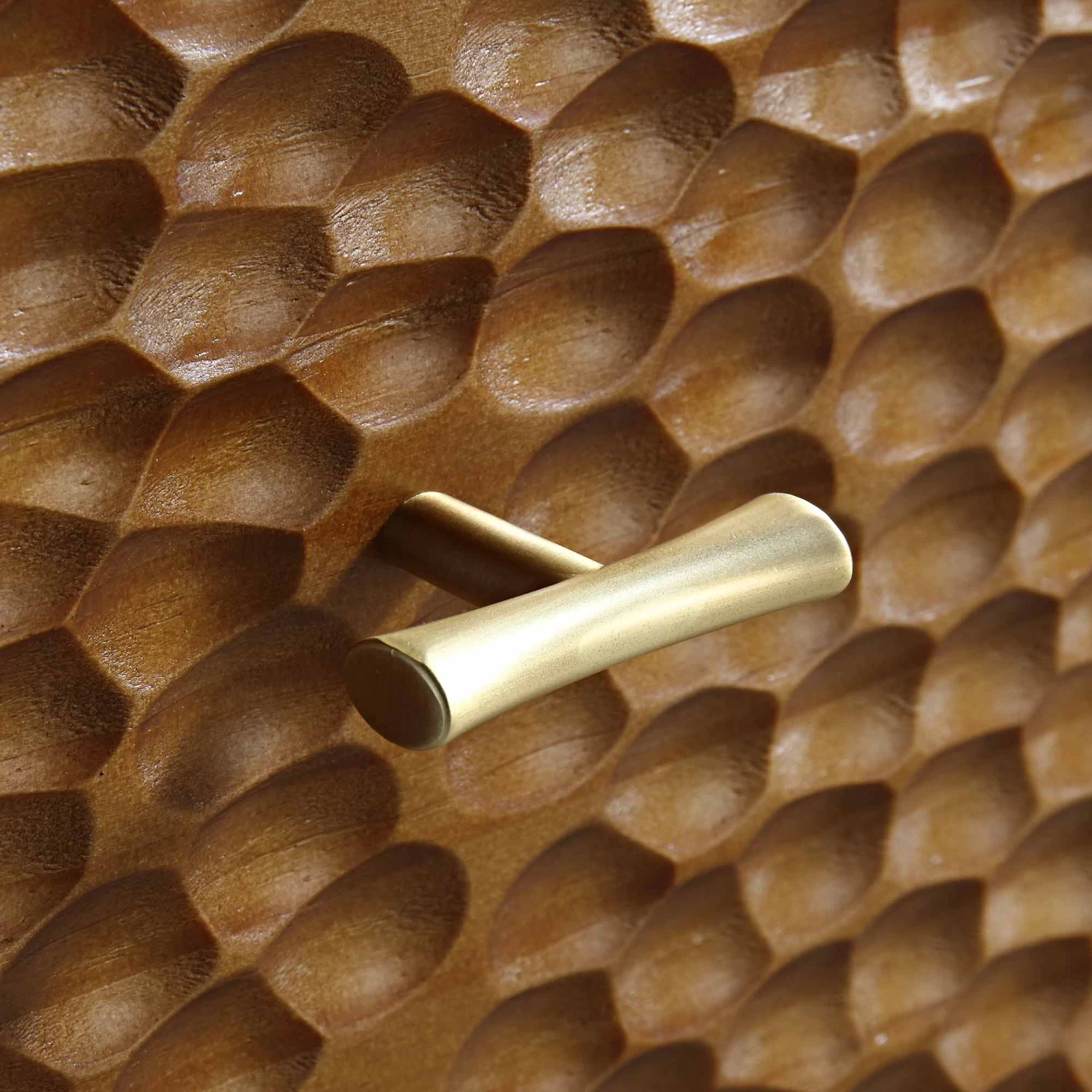 Bianca Chip Carved 3 Drawer Chest, Antique Bronze & Black 15 Bianca Chip Carved 3 Drawer Chest, Antique Bronze & Black - Image 13