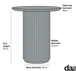 Maru Oak Round Side Table, Sage Green -The Furniture Shop image 2023 10 31T14 18 05 308Z 147a1fe9 eb3a 4aca 961c 23c23a5e38eb
